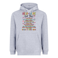 Heather Grey self love girl tour malias Heavyweight Hoodie - MaliasSmallBusiness