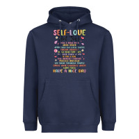 Navy self love girl tour malias Heavyweight Hoodie - MaliasSmallBusiness