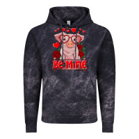 Cloud Black be mine valentine's day baby pig Vintage Hoodie - RanaPortraitStore