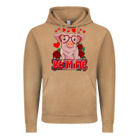 Vintage Camel be mine valentine's day baby pig Vintage Hoodie - RanaPortraitStore