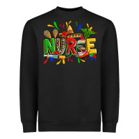 Black cinco de mayo nurse Heavyweight Sweatshirt - Zillion Design Studio