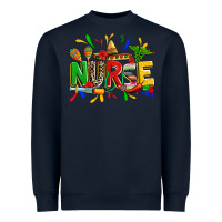 Navy cinco de mayo nurse Heavyweight Sweatshirt - Zillion Design Studio