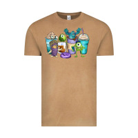 Vintage Camel cartoon characters coffee cups Vintage Tee - Zillion Design Studio