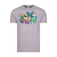 Vintage Zinc cartoon characters coffee cups Vintage Tee - Zillion Design Studio