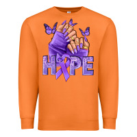 Carrot Hope all Cancers nails Premium Sweatshirt - NancyCooperArtShop