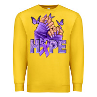 Lemon Hope all Cancers nails Premium Sweatshirt - NancyCooperArtShop