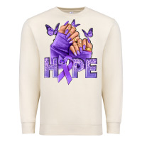 Sandshell Hope all Cancers nails Premium Sweatshirt - NancyCooperArtShop