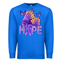 True Royal Hope all Cancers nails Premium Sweatshirt - NancyCooperArtShop