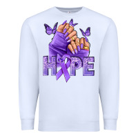 White Hope all Cancers nails Premium Sweatshirt - NancyCooperArtShop