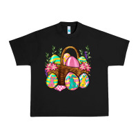 Black Easter eggs with basket Easter Day Urban Heavy Tee - Neo Western