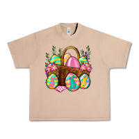 Burro Easter eggs with basket Easter Day Urban Heavy Tee - Neo Western