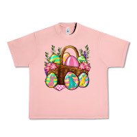 Salmon Easter eggs with basket Easter Day Urban Heavy Tee - Neo Western