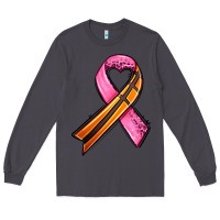 Smoke breast cancer sport ribbons Long Sleeve Tee - AdoDesignShop