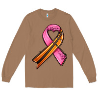 Toasted Coconut breast cancer sport ribbons Long Sleeve Tee - AdoDesignShop