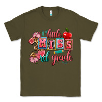 Army Green little miss 3rd grade Classic Tee - AdoDesignShop