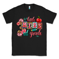 Black little miss 3rd grade Classic Tee - AdoDesignShop