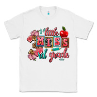 White little miss 3rd grade Classic Tee - AdoDesignShop
