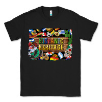 Black hispanic heritage flags Classic Tee - BundleAndBundleShop