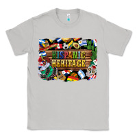 Moon Dust hispanic heritage flags Classic Tee - BundleAndBundleShop