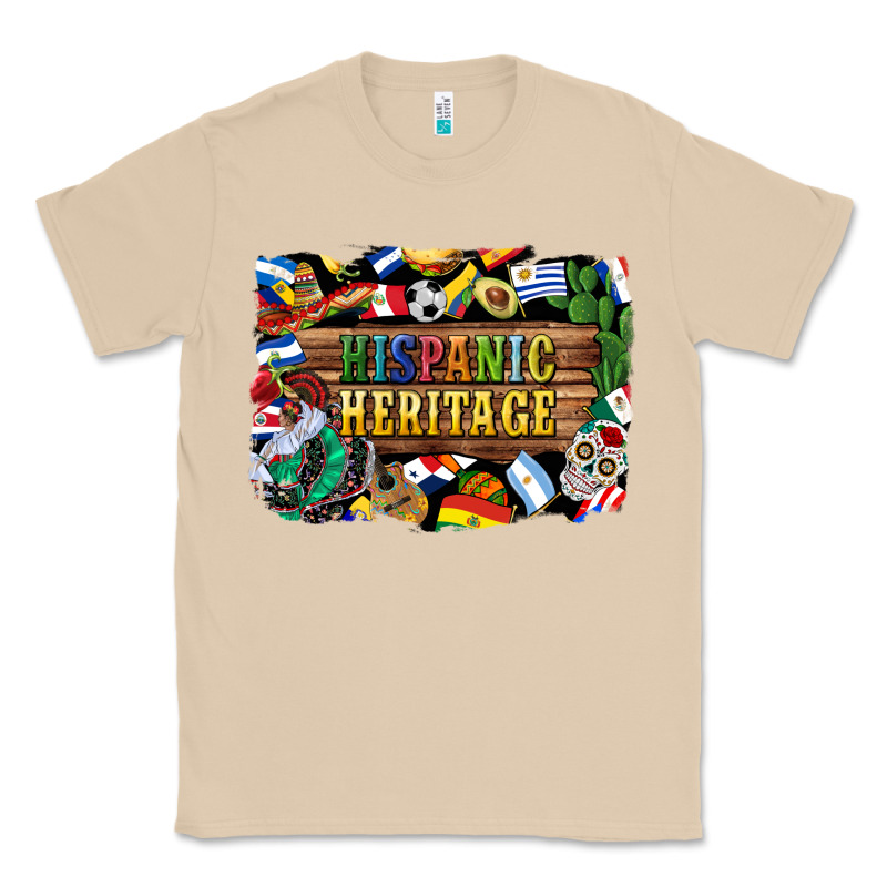 Hispanic Heritage Flags Classic Tee by BundleAndBundleShop | Teevron