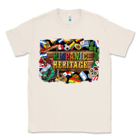 Natural hispanic heritage flags Classic Tee - BundleAndBundleShop