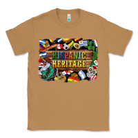 Toasted Coconut hispanic heritage flags Classic Tee - BundleAndBundleShop