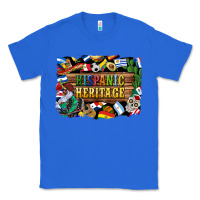 True Royal hispanic heritage flags Classic Tee - BundleAndBundleShop