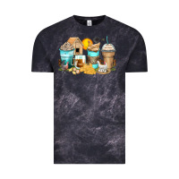 Cloud Black chicken coffee cups Vintage Tee - Zillion Design Studio