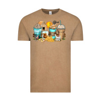 Vintage Coffee chicken coffee cups Vintage Tee - Zillion Design Studio