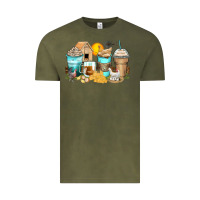 Vintage Olive chicken coffee cups Vintage Tee - Zillion Design Studio