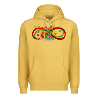 Antique Gold butterfly infinity symbol autism Premium Hoodie - LillyAllenDesigns