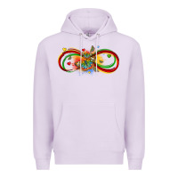 Lilac butterfly infinity symbol autism Premium Hoodie - LillyAllenDesigns