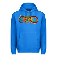 True Royal butterfly infinity symbol autism Premium Hoodie - LillyAllenDesigns