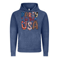 Vintage Denim party in the usa Vintage Hoodie - Zillion Design Studio