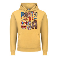 Vintage Mustard party in the usa Vintage Hoodie - Zillion Design Studio
