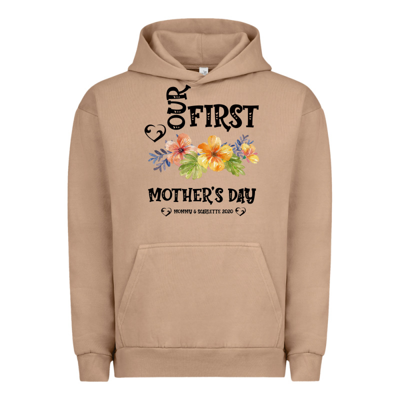 Our Fırst Mother's Day Mommy & Scarlette 2020 Urban Hoodie by Bettercallsaul | Teevron