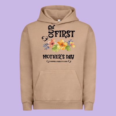 Our Fırst Mother's Day Mommy & Scarlette 2020 Urban Hoodie Designed By Bettercallsaul