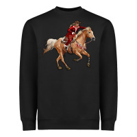 Black christmas cowgirl Heavyweight Sweatshirt - RanaPortraitStore