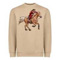 Mushroom christmas cowgirl Heavyweight Sweatshirt - RanaPortraitStore