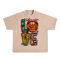 Burro Love Halloween Lips Urban Heavy Tee - CowhideDigitalArt