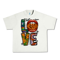 Pistachio Love Halloween Lips Urban Heavy Tee - CowhideDigitalArt