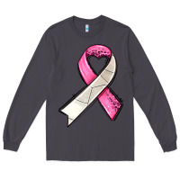 Smoke breast cancer sport ribbons Long Sleeve Tee - AdoDesignShop