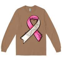 Toasted Coconut breast cancer sport ribbons Long Sleeve Tee - AdoDesignShop