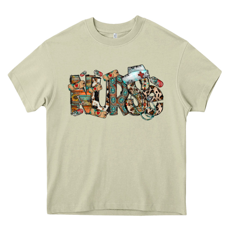 Nurse Western Heavy Core Tee by RacoonDesign | Teevron
