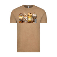 Vintage Coffee coffee cups Vintage Tee - Zillion Design Studio