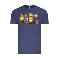 Coffee Cups Vintage Tee | Teevron
