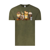 Vintage Olive coffee cups Vintage Tee - Zillion Design Studio