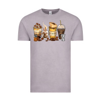 Vintage Zinc coffee cups Vintage Tee - Zillion Design Studio