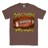 Chestnut football leopard turquoise sunflower Classic Tee - JahusDesignShop