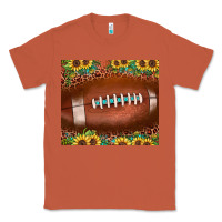 Copper football leopard turquoise sunflower Classic Tee - JahusDesignShop